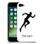 רץ כיסוי מגן קשיח בעיצוב אישי עם השם שלך ל Apple iPhone 7 יחידה אחת סקרין מובייל