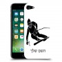 סקִי כיסוי מגן קשיח בעיצוב אישי עם השם שלך ל Apple iPhone 7 יחידה אחת סקרין מובייל