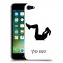 אימון ספורט - אישה כיסוי מגן קשיח בעיצוב אישי עם השם שלך ל Apple iPhone 7 יחידה אחת סקרין מובייל