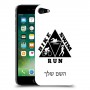 טריאתלון כיסוי מגן קשיח בעיצוב אישי עם השם שלך ל Apple iPhone 7 יחידה אחת סקרין מובייל