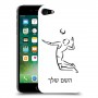 שחקן כדורעף כיסוי מגן קשיח בעיצוב אישי עם השם שלך ל Apple iPhone 7 יחידה אחת סקרין מובייל