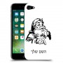 סנטה קלאוס כיסוי מגן קשיח בעיצוב אישי עם השם שלך ל Apple iPhone 7 יחידה אחת סקרין מובייל