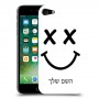 סמיילי כיסוי מגן קשיח בעיצוב אישי עם השם שלך ל Apple iPhone 7 יחידה אחת סקרין מובייל