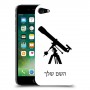 טלסקופ כיסוי מגן קשיח בעיצוב אישי עם השם שלך ל Apple iPhone 7 יחידה אחת סקרין מובייל