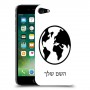 עולם כיסוי מגן קשיח בעיצוב אישי עם השם שלך ל Apple iPhone 7 יחידה אחת סקרין מובייל