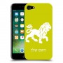 אריה כיסוי מגן קשיח בעיצוב אישי עם השם שלך ל Apple iPhone 7 יחידה אחת סקרין מובייל