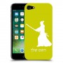 סמוראי כיסוי מגן קשיח בעיצוב אישי עם השם שלך ל Apple iPhone 7 יחידה אחת סקרין מובייל