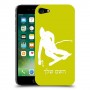 סקִי כיסוי מגן קשיח בעיצוב אישי עם השם שלך ל Apple iPhone 7 יחידה אחת סקרין מובייל