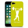 הרמת משקולות כיסוי מגן קשיח בעיצוב אישי עם השם שלך ל Apple iPhone 7 יחידה אחת סקרין מובייל