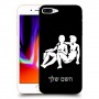 תאומים כיסוי מגן קשיח בעיצוב אישי עם השם שלך ל Apple iPhone 8 Plus יחידה אחת סקרין מובייל