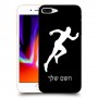 רץ כיסוי מגן קשיח בעיצוב אישי עם השם שלך ל Apple iPhone 8 Plus יחידה אחת סקרין מובייל