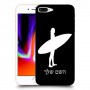 גלישה כיסוי מגן קשיח בעיצוב אישי עם השם שלך ל Apple iPhone 8 Plus יחידה אחת סקרין מובייל
