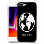 עולם כיסוי מגן קשיח בעיצוב אישי עם השם שלך ל Apple iPhone 8 Plus יחידה אחת סקרין מובייל