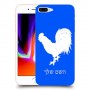 תרנגול כיסוי מגן קשיח בעיצוב אישי עם השם שלך ל Apple iPhone 8 Plus יחידה אחת סקרין מובייל