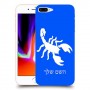 עקרב כיסוי מגן קשיח בעיצוב אישי עם השם שלך ל Apple iPhone 8 Plus יחידה אחת סקרין מובייל
