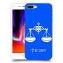 מאזניים כיסוי מגן קשיח בעיצוב אישי עם השם שלך ל Apple iPhone 8 Plus יחידה אחת סקרין מובייל