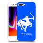 קשת כיסוי מגן קשיח בעיצוב אישי עם השם שלך ל Apple iPhone 8 Plus יחידה אחת סקרין מובייל