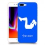 אימון ספורט - אישה כיסוי מגן קשיח בעיצוב אישי עם השם שלך ל Apple iPhone 8 Plus יחידה אחת סקרין מובייל