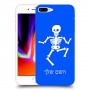 שלד כיסוי מגן קשיח בעיצוב אישי עם השם שלך ל Apple iPhone 8 Plus יחידה אחת סקרין מובייל