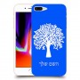 עץ כיסוי מגן קשיח בעיצוב אישי עם השם שלך ל Apple iPhone 8 Plus יחידה אחת סקרין מובייל