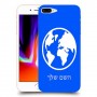 עולם כיסוי מגן קשיח בעיצוב אישי עם השם שלך ל Apple iPhone 8 Plus יחידה אחת סקרין מובייל