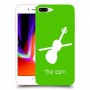 כינור כיסוי מגן קשיח בעיצוב אישי עם השם שלך ל Apple iPhone 8 Plus יחידה אחת סקרין מובייל