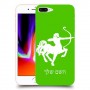 קשת כיסוי מגן קשיח בעיצוב אישי עם השם שלך ל Apple iPhone 8 Plus יחידה אחת סקרין מובייל