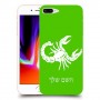 עקרב כיסוי מגן קשיח בעיצוב אישי עם השם שלך ל Apple iPhone 8 Plus יחידה אחת סקרין מובייל