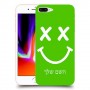 סמיילי כיסוי מגן קשיח בעיצוב אישי עם השם שלך ל Apple iPhone 8 Plus יחידה אחת סקרין מובייל