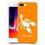 עקרב כיסוי מגן קשיח בעיצוב אישי עם השם שלך ל Apple iPhone 8 Plus יחידה אחת סקרין מובייל