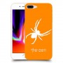 עכביש כיסוי מגן קשיח בעיצוב אישי עם השם שלך ל Apple iPhone 8 Plus יחידה אחת סקרין מובייל