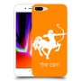 קשת כיסוי מגן קשיח בעיצוב אישי עם השם שלך ל Apple iPhone 8 Plus יחידה אחת סקרין מובייל