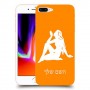 בתולה כיסוי מגן קשיח בעיצוב אישי עם השם שלך ל Apple iPhone 8 Plus יחידה אחת סקרין מובייל
