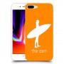 גלישה כיסוי מגן קשיח בעיצוב אישי עם השם שלך ל Apple iPhone 8 Plus יחידה אחת סקרין מובייל