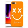 סמיילי כיסוי מגן קשיח בעיצוב אישי עם השם שלך ל Apple iPhone 8 Plus יחידה אחת סקרין מובייל
