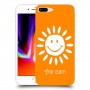 שמש כיסוי מגן קשיח בעיצוב אישי עם השם שלך ל Apple iPhone 8 Plus יחידה אחת סקרין מובייל