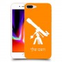טלסקופ כיסוי מגן קשיח בעיצוב אישי עם השם שלך ל Apple iPhone 8 Plus יחידה אחת סקרין מובייל