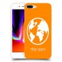 עולם כיסוי מגן קשיח בעיצוב אישי עם השם שלך ל Apple iPhone 8 Plus יחידה אחת סקרין מובייל