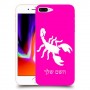 עקרב כיסוי מגן קשיח בעיצוב אישי עם השם שלך ל Apple iPhone 8 Plus יחידה אחת סקרין מובייל