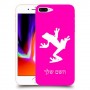 צפרדע טרופית כיסוי מגן קשיח בעיצוב אישי עם השם שלך ל Apple iPhone 8 Plus יחידה אחת סקרין מובייל