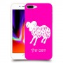 טלה כיסוי מגן קשיח בעיצוב אישי עם השם שלך ל Apple iPhone 8 Plus יחידה אחת סקרין מובייל