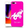גדי כיסוי מגן קשיח בעיצוב אישי עם השם שלך ל Apple iPhone 8 Plus יחידה אחת סקרין מובייל