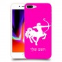 קשת כיסוי מגן קשיח בעיצוב אישי עם השם שלך ל Apple iPhone 8 Plus יחידה אחת סקרין מובייל