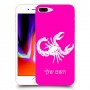 עקרב כיסוי מגן קשיח בעיצוב אישי עם השם שלך ל Apple iPhone 8 Plus יחידה אחת סקרין מובייל