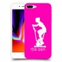 שוליים - אישה כיסוי מגן קשיח בעיצוב אישי עם השם שלך ל Apple iPhone 8 Plus יחידה אחת סקרין מובייל