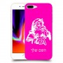 סנטה קלאוס כיסוי מגן קשיח בעיצוב אישי עם השם שלך ל Apple iPhone 8 Plus יחידה אחת סקרין מובייל