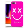 סמיילי כיסוי מגן קשיח בעיצוב אישי עם השם שלך ל Apple iPhone 8 Plus יחידה אחת סקרין מובייל