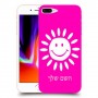 שמש כיסוי מגן קשיח בעיצוב אישי עם השם שלך ל Apple iPhone 8 Plus יחידה אחת סקרין מובייל