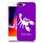 עקרב כיסוי מגן קשיח בעיצוב אישי עם השם שלך ל Apple iPhone 8 Plus יחידה אחת סקרין מובייל