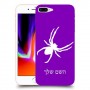 עכביש כיסוי מגן קשיח בעיצוב אישי עם השם שלך ל Apple iPhone 8 Plus יחידה אחת סקרין מובייל